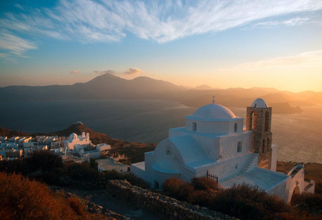 Hotel Alea Milos Milos Island Exterior foto